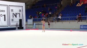 Арина Зубова | Художественная гимнастика выступление