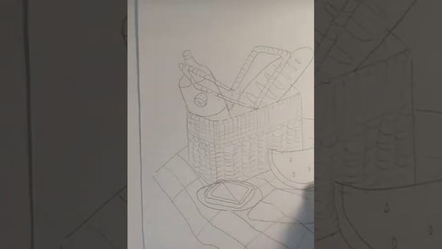 Видео урок, натюрморт "Пикник" смотреть онлайн