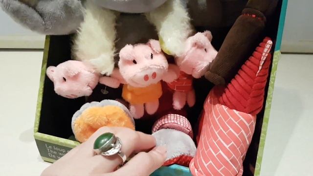 Кукольный театр Волк и три поросенка Lilliputiens смотреть онлайн