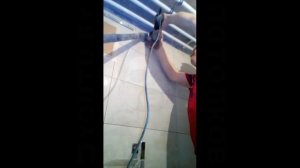 Установка профиля на керамогранит. Один из вариантов.