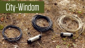 Антенна City-Windom. Много-диапазонная КВ антенна CW80100. Проверка, сравнение с диполями.