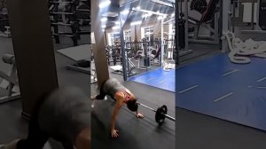 AMRAP 4 мин. берпи через штангу