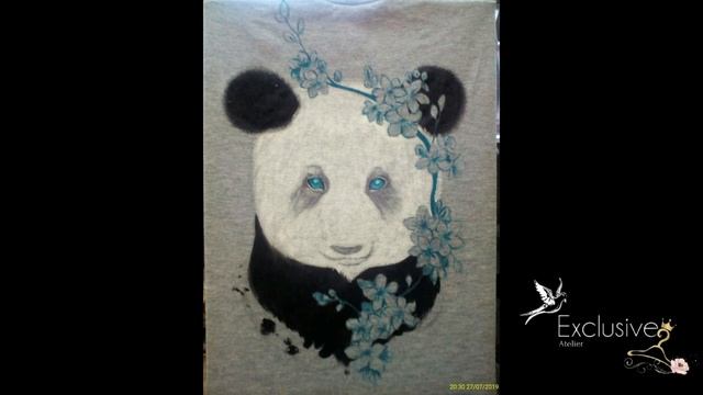 РОСПИСЬ ФУТБОЛОК АКРИЛОВЫМИ КРАСКАМИ/ТВОРЧЕСКАЯ СТУДИЯ EXCLUSIVE смотреть онлайн