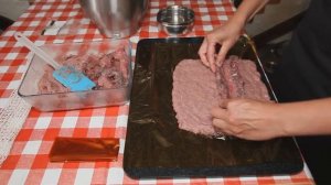 Колбаса Шахматная вареная , пошаговый рецепт приготовления,Sausage Chess boiled, step by step recip