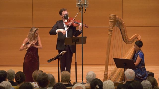 Debussy: Sonata for Flute, Viola, & Harp (1915) CMSFW 9-23-23 смотреть онлайн