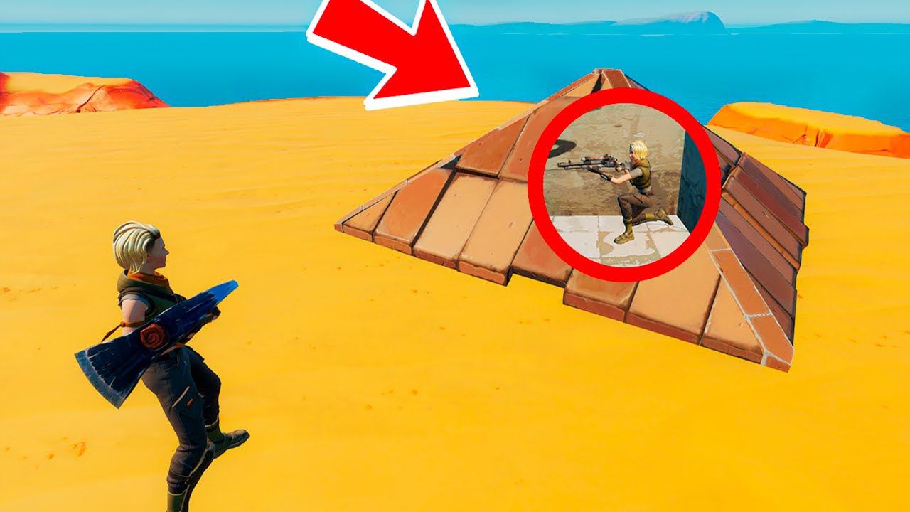 *ТРОЛЛИНГ* ПИРАМИДОЙ Игроков В Фортнайт смотреть онлайн