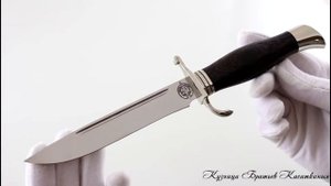 Легендарный нож "Финка НКВД" сталь х12мф. Производство "Кузница Братьев Касаткиных"