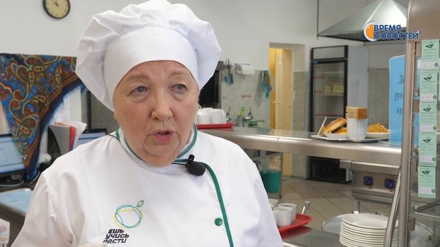 Школьники приготовили шаньги