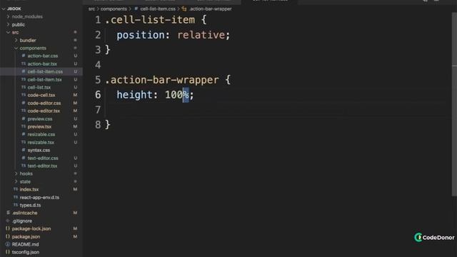 204. Last Touch of Styling | React with Typescript #react #typescript #javascript #learning