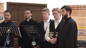 Рождественские песнопения в исполнении архиерейского хора Волгоградской епархии