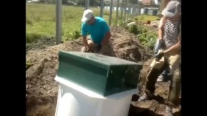 Монтаж станции очистки Евробион-5