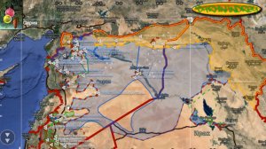 Обзор карты боевых действий в Сирии и Ираке от 31.12.2015г.