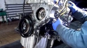 Установка ТНВД на двигатель Mercedes OM601.  Метки ГРМ OM601 Mercedes Sprinter - Vito.