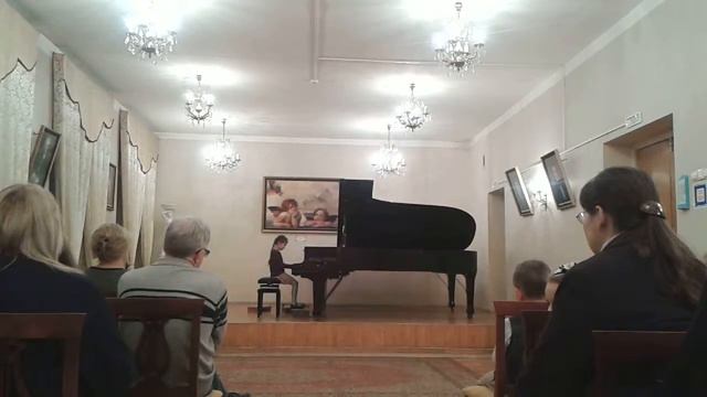 Алиса. Первый зачет по фортепиано. смотреть онлайн