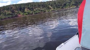 на лодке по каме