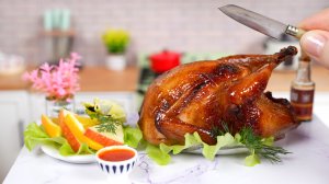 Сочная Перепелка Приготовленная на Мини Кухне | Мини Кухня | Мини Еда