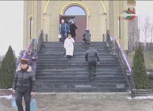 Праздник Крещения в Харцызске