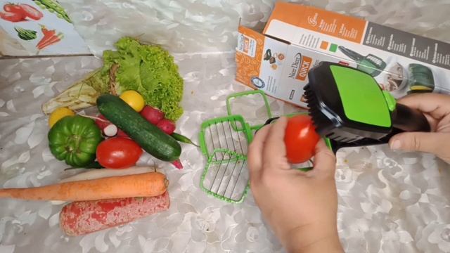 Nicer Dicer 5 in 1 Multicutter Honest Review | Vegetable Cutter | Does It Work? | Maida's Food-Tube смотреть онлайн