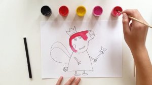 Как нарисовать свинку Пеппу? How to draw Peppa Pig?