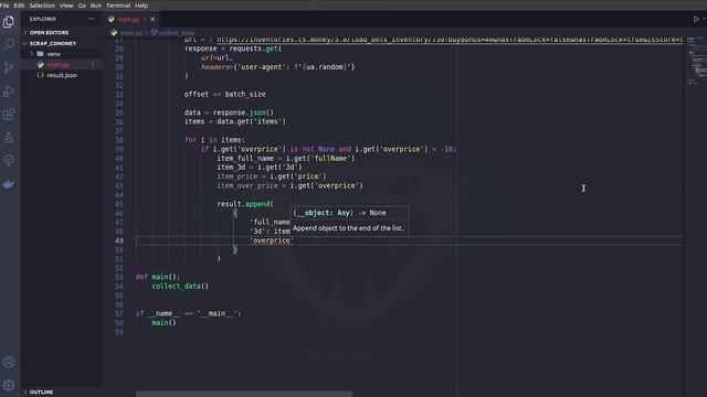 Парсинг на Python | Зарабатываем на фрилансе | Телеграм бот на aiogram | Парсинг динамического сайт