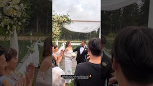 СВАДЬБА ДЖАРКУТАЯ И АЙГЮЛЬ Cerkutay And Aygul Real Marriage Happy Enjoy All Actor Buse