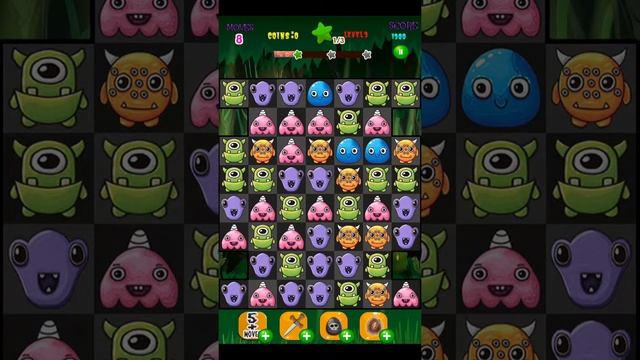 Monster Frenzy Match 3 Game Android/iOS