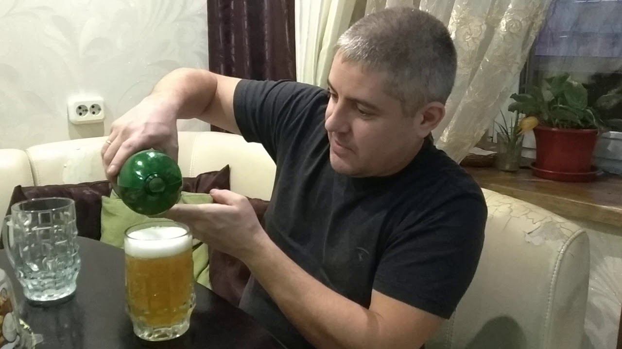 Дегустация пива " Рука бога ". Пиво в домашних условиях