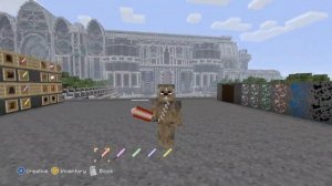 "Minecraft Xbox 360 Star Wars Texturepack" Review W/ Chewbacca Skin (Star Wars)