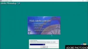 How to install and run Adobe Photoshop  7.0 /full version in pc
