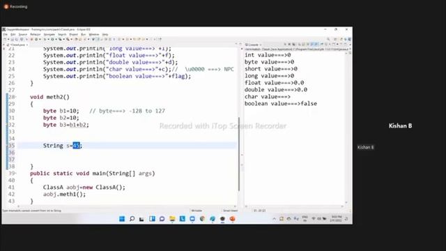 Data Types in java | Details explanation about data types | part1 | #onlinecoding??❤️ #byTopfaculty