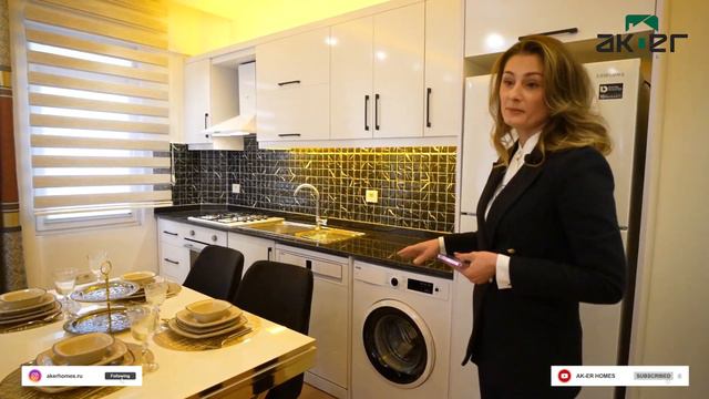 МЕБЛИРОВАННАЯ КВАРТИРА 1+1 В ЦЕНТРЕ АЛАНЬИ - 50M. ДО МОРЯ ЗА 169 000€