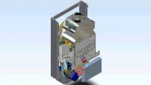 Демонтаж, замена и ремонт монометра на котле NAVIEN ACE Atmo