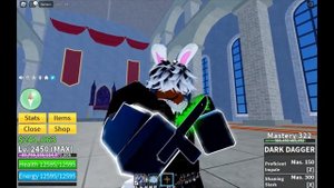Как получить меч ДАРК ДАГЕР в Blox fruits!