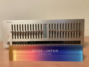 Technics SH-8020 12-полосный винтажный графический звуковой эквалайзер-Япония-1980-год