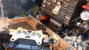 Карбюратор К 135 ПЕРЕХОДНЫЕ ЩЕЛИ ВМЕСТО ОТВЕРСТИЙ