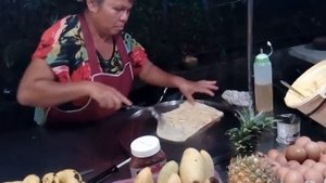 Блины на вечернем рынке Ко Чанга (White sand)
