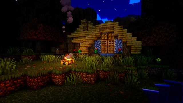 1 Hour Of Nostalgic And Relaxing Minecraft Music (Autumn Version) смотреть онлайн