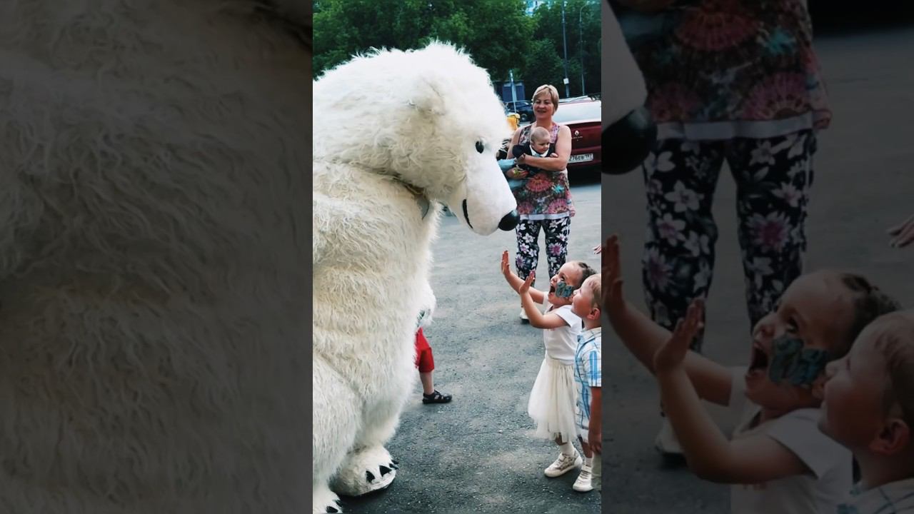 Невероятный Сюрприз на День Рождения: Танцующий Белый Мишка в Ресторане смотреть онлайн