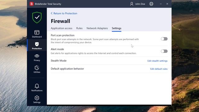 How to allow an app through Bitdefender firewall смотреть онлайн