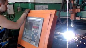 Автоматический плазменный раскрой металла на МТР "КОМЕТА"