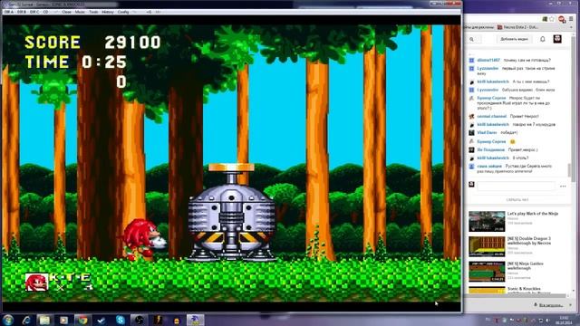 Олдскульные посиделки. Sonic & Knuckles. Играем за супер Наклза ! смотреть онлайн