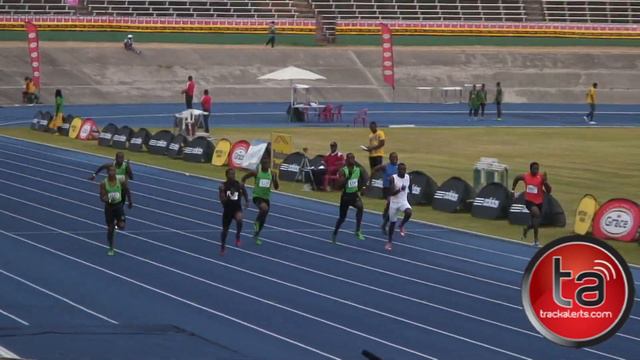 Oshane Bailey wins 100m at Camperdown Classic смотреть онлайн