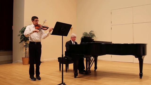 Indian Hill Music - String Recital  - 2/1/14 - Happy Farmer, Minuet III - Paul Davis
