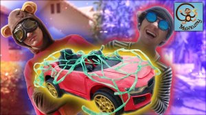 Дети и Машина. Диана, Даня и Милан - истории про машинки. Манкиту