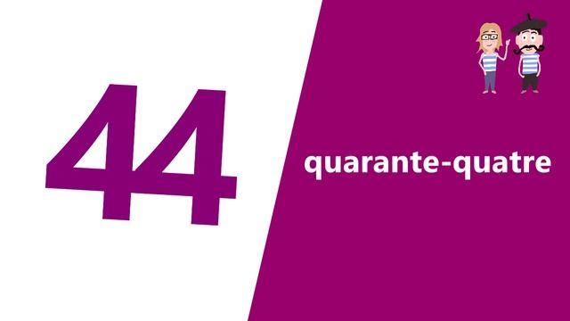 Numbers in French // Французские цифры с произношением 20-50 (А1) смотреть онлайн