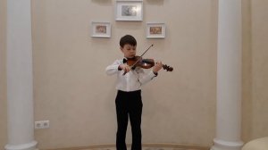 Максим Дунаевский "Колыбельная" скрипка 6 лет