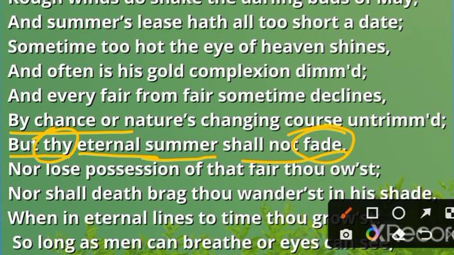 sonnet18 by William Shakespeare#bengali#shakespeare sonnet#english смотреть онлайн