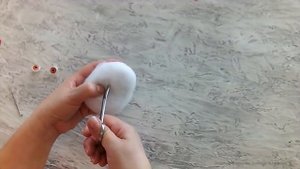 Чулочные куклы. Как сделать глазницы для чулочных кукол