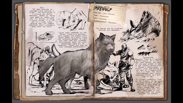 Ark Survival Evolved (Dire Wolf Sound Effects) смотреть онлайн