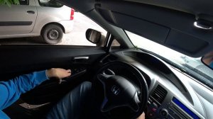 Стеклоподъемник водительский Honda Civic 8 поднимается и опускается